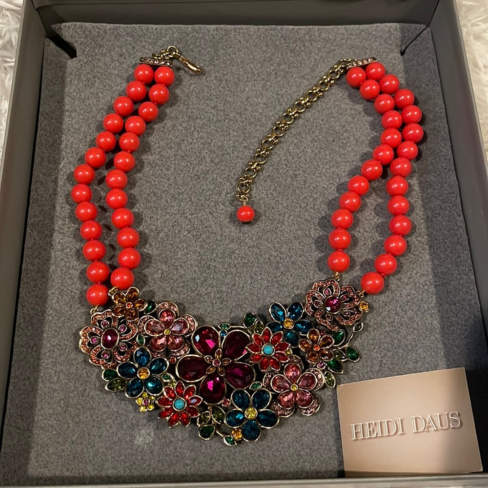Colorful Floral Necklace